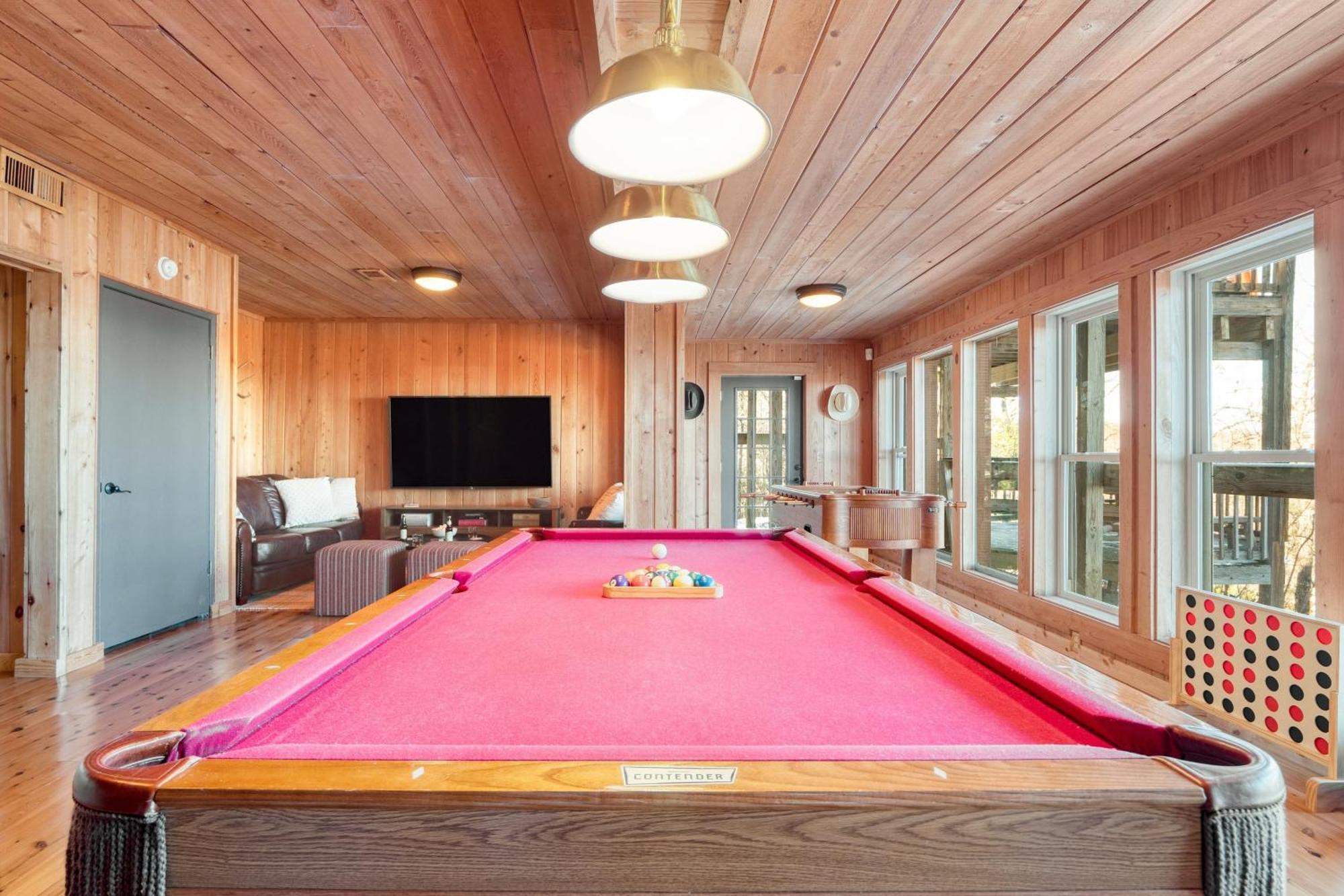 Fontana By Avantstay Gorgeous Mountain Cabin W Views Hot Tub Game Room Gatlinburg Exterior photo
